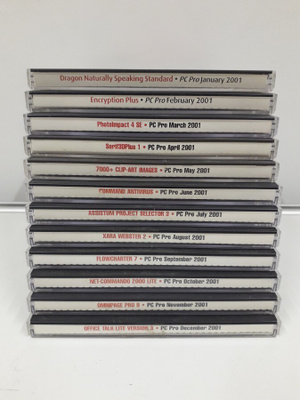 PC Pro 2001 CD Vuosikerta (12cd)