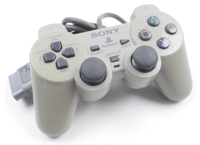 Playstation 1 Grey Controller DualShock (Refurbi