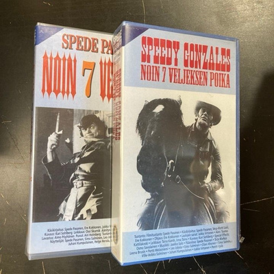 Noin 7 veljestä / Speedy Gonzales - noin 7 veljeksen 2xVHS