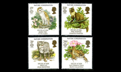 Iso-Britannia 1068-71 ** Europa luonnonsuojelu (1986)