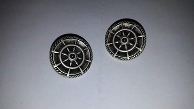 2 kpl seosmetallinappia