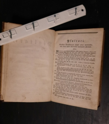 Psalttari vuodelta 1844