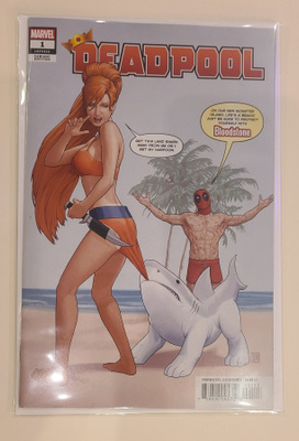 Deadpool #1 2020 Bloodstone Variantti