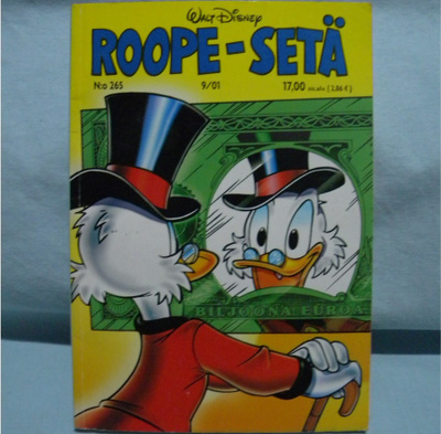 Roope-Setä -taskulehti 265, 9/2001