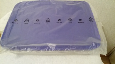 TUPPERWAREN FREEZER SMART matala pakastus/säilytysrasia 2,25