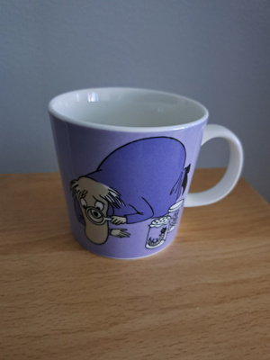 Muumimuki Hemuli(2004-2013) tarra-käyttämätön-