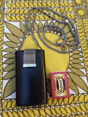 Vanhempi Vintage Marimekko Nokia pussukka / kukkaro