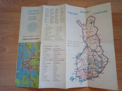 Helsingin Kansallis-osake Pankki Kartta