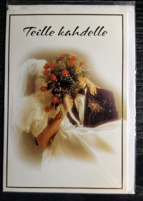 Onnea hääparille