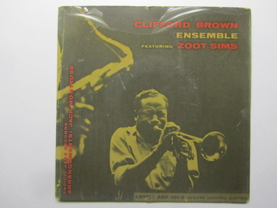 Clifford Brown Ensemble Zoot Sims  EP 45 rpm  Jazz