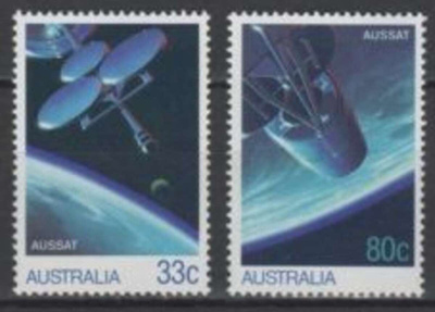 (S0502) AUSTRALIA, 1986 (Communications Satellites AUSSAT)