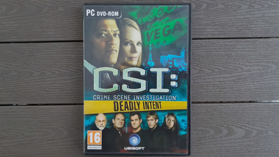 PC DVD: CSI: Deadly Intent peli (2009)
