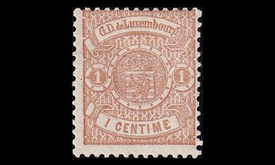Luxemburg 27 * Vaakuna 1 C (13) (1875)