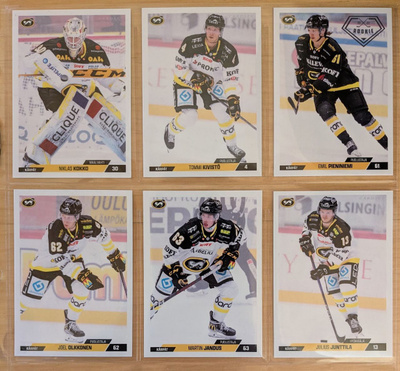 2023-24 Cardset Series 2 Kärpät Team Set 12 korttia (265-276