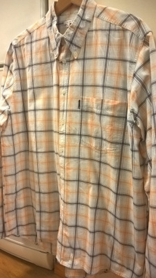 BSCS Men ruudullinen Kauluspaita / Paita - koko XL