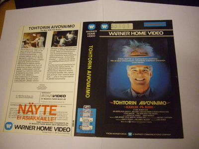 Vhs kansipaperi Fix - TOHTORIN AIVOVAIMO (Sis.postikulut)