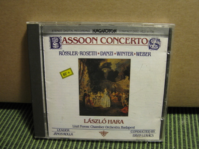 Bassoon Concertos-Laszlo Hara CD