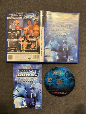 Smackdown - Shut Your Mouth PS2 (Suomijulkaisu)