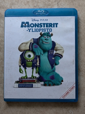 Monsterit-yliopisto, blu-ray.