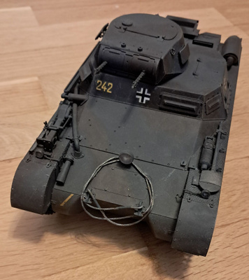 Panzer I A pienoismalli 1/16