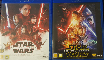 STAR WARS 2 kpl -Blu-Ray
