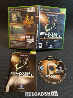Tom Clancy's Splinter Cell Pandora TomorrXBOX - Original Box