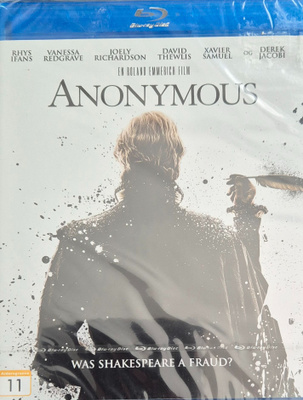 Anonymous - Tuntematon -Blu-Ray