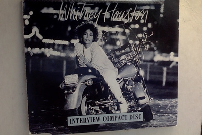 WHITNEY  HOUSTON  ::  INTERVIEW  ::  CD  PROMO   1990  !!!
