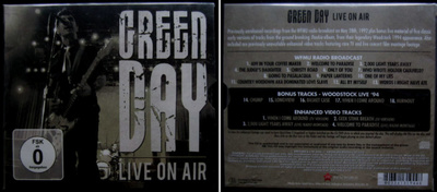 Green Day: LIVE ON AIR - CD  [2010 UK-Edit]