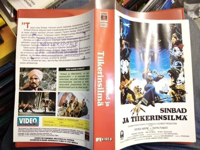 VHS SINBAD JA TIIKERINSILMÄ