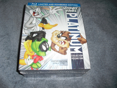 LOONEY TUNES PLATINUM VOL 1 (numeroitu limited) BD, UUSI