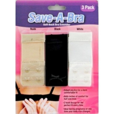 Save-A-Bra, Rintaliivien Pidentäjä, 3kpl pakkaus *UUSI*