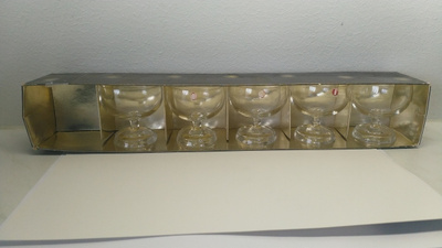 Tapio Wirkkala Seitsemän Aurinkoa snapsilasit 6 kpl, Iittala