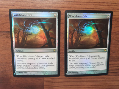 Magic the Gathering 2x Witchbane Orb