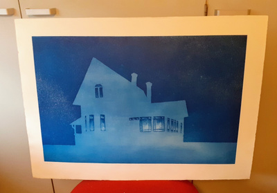 Hannu Palosuo "The night is silent VI"