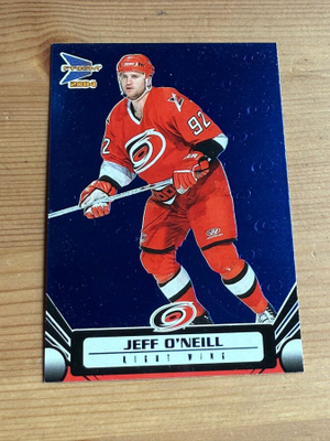 2003-04 Pacific Prism Blue #22 Jeff O'Neill */325
