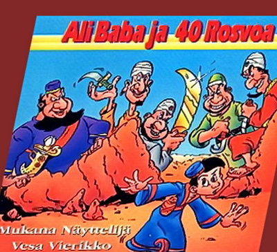 Ali Baba Ja 40 Rosvoa + 2 muuta satua (CD-äänikirja)