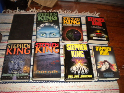 STEPHEN KING - 13 KIRJAA - sidottu, kovakantinen