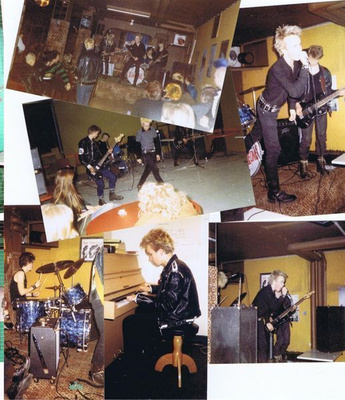 NUKKETEATTERI 6x promo kuva 15cm x 10cm -1982- vintage punk