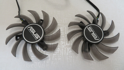 Asus Geforce tuulettimet ja ruuvit