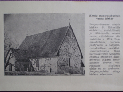 Kemin vanha kirkko