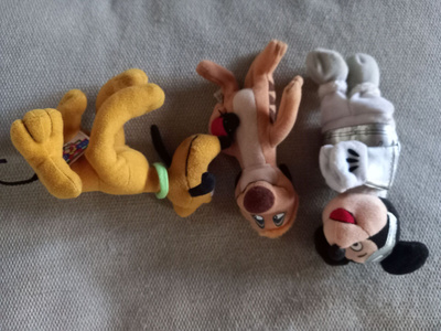 DISNEY pehmolelut 3 kpl