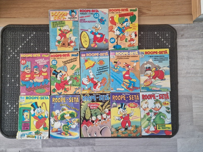 13 Roope-Setä Lehteä vuosilta 1983-98
