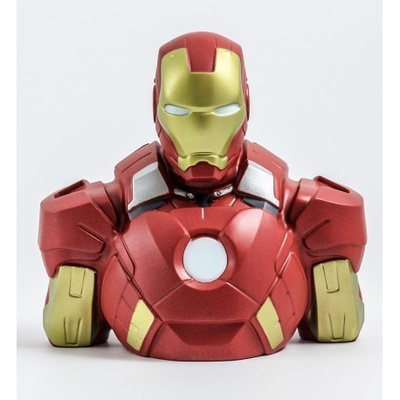 MARVEL Iron Man bust bank - HEAD HUNTER STORE.