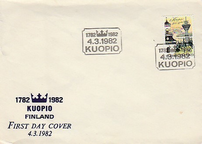 ERIKOISLEIMA , Kuopio 200 v, Kuopio 4.3.1982