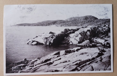 Suursaari, rantamaisemaa, vanha mv vkpk, p. 1929