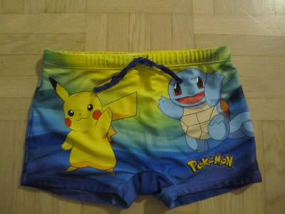 Pokemon /nintendo poikien uimahousut koko 8 v. - 128 cm