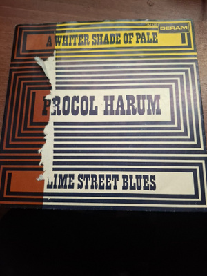7`Procol Harum - A Whiter Shade Of Pale / Lime Street Blues