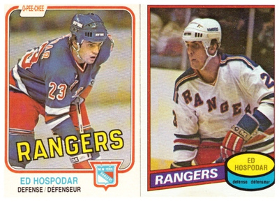 3 x Legenda ED HOSPODAR New York Rangers