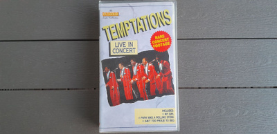 VHS: Temptations - Live In Concert (1983/1990)